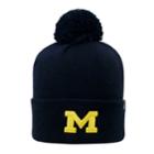 Youth Top Of The World Michigan Wolverines Pom Beanie, Adult Unisex, Blue (navy)