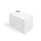 Umbra Spindle Storage Box, White