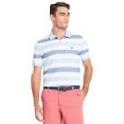 Men's Izod Sportflex Classic-fit Striped Stretch Performance Polo, Size: Xl, Med Blue