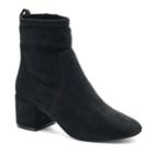 Apt. 9&reg; Tenure Women's High Heel Ankle Boots, Size: 7.5, Black