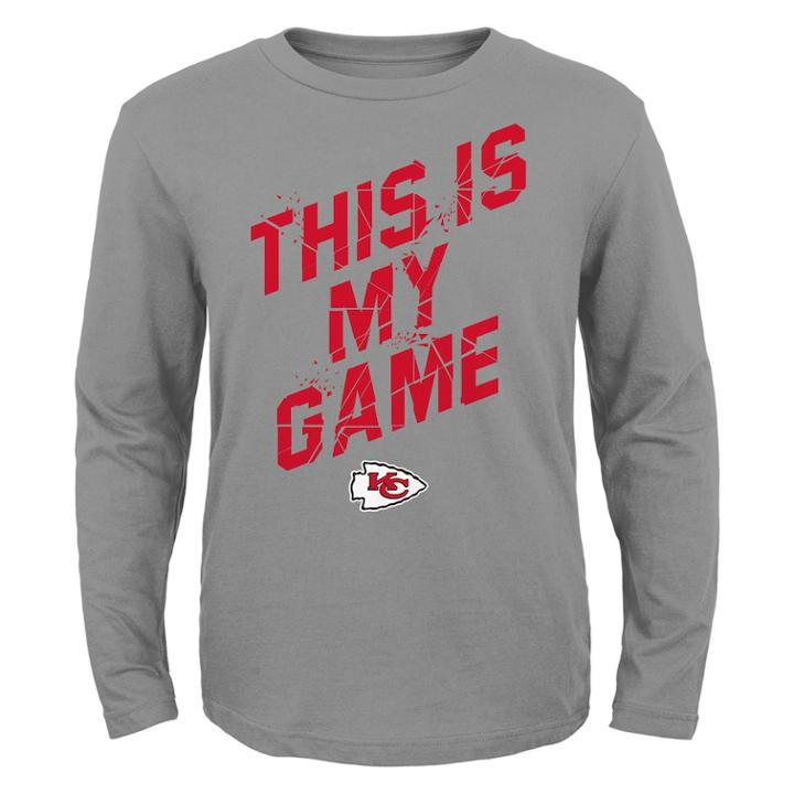 Boys 4-7 Kansas City Chiefs My Game Tee, Size: S 4, Gray