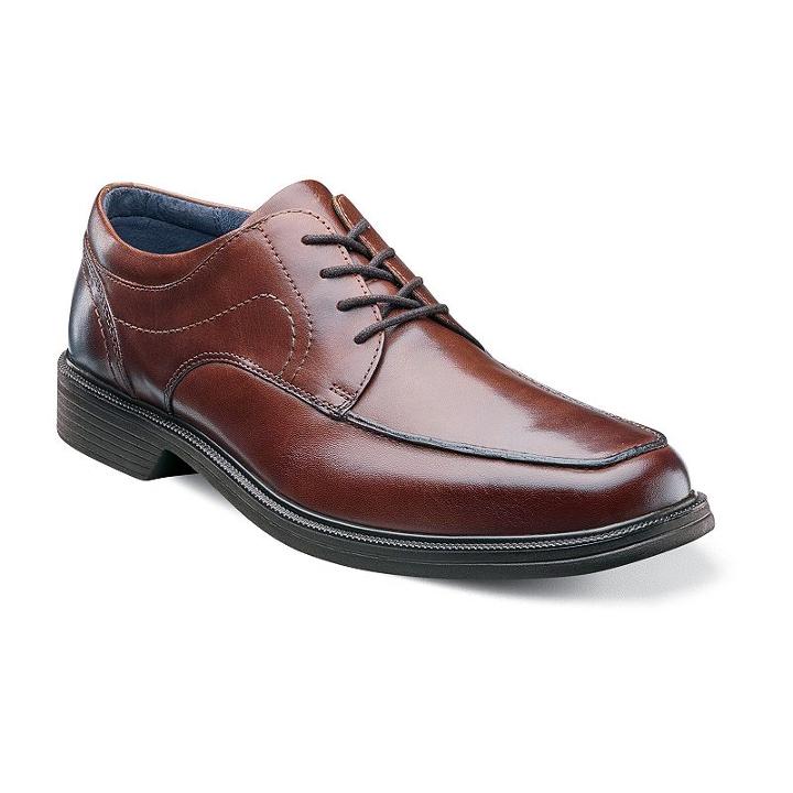 Nunn Bush Chattanooga Men's Oxford Moc Toe Dress Shoes, Size: Medium (10), Brown