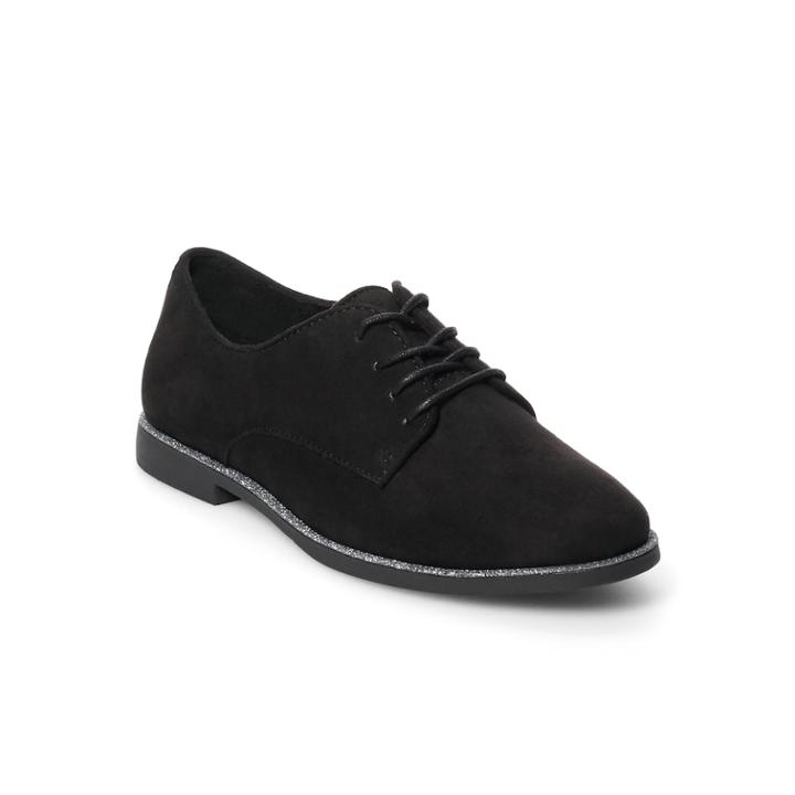So&reg; Grapefruit Women's Oxford Shoes, Size: Medium (7), Black
