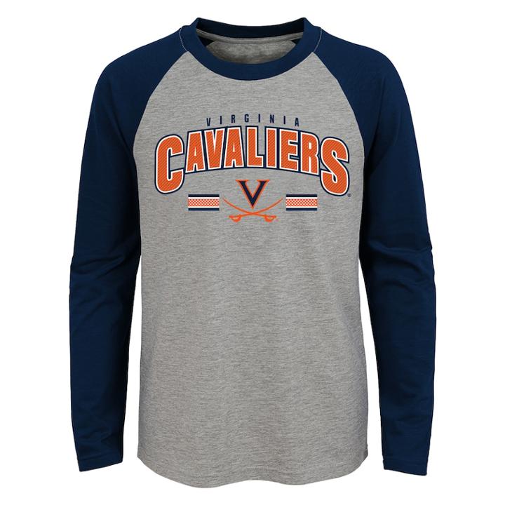 Boys 4-18 Virginia Cavaliers Audible Tee, Size: 6-7, Grey