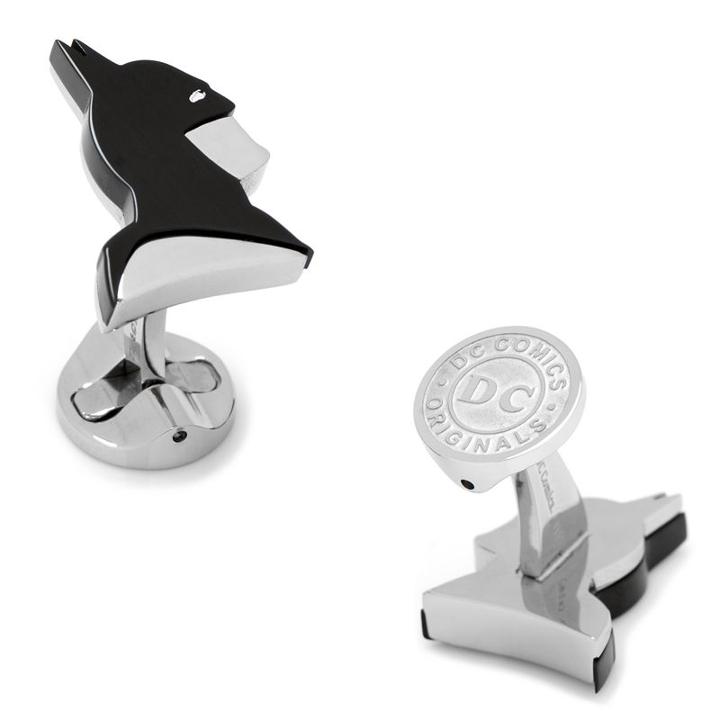 Dc Comics Batman Profile Cuff Links, Men's, Black