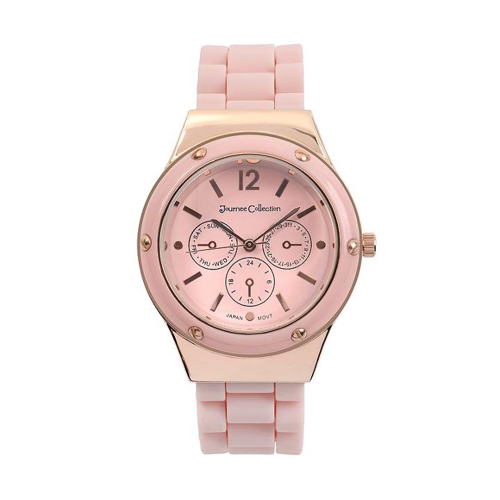 Journee Collection Women's Watch, Pink