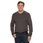 Big & Tall Croft & Barrow&reg; Classic-fit Easy-care V-neck Tee, Men's, Size: 4xl Tall, Lt Beige