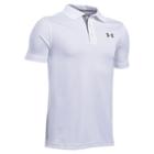 Boys 8-20 Under Armour Performance Polo, Boy's, Size: Medium, White