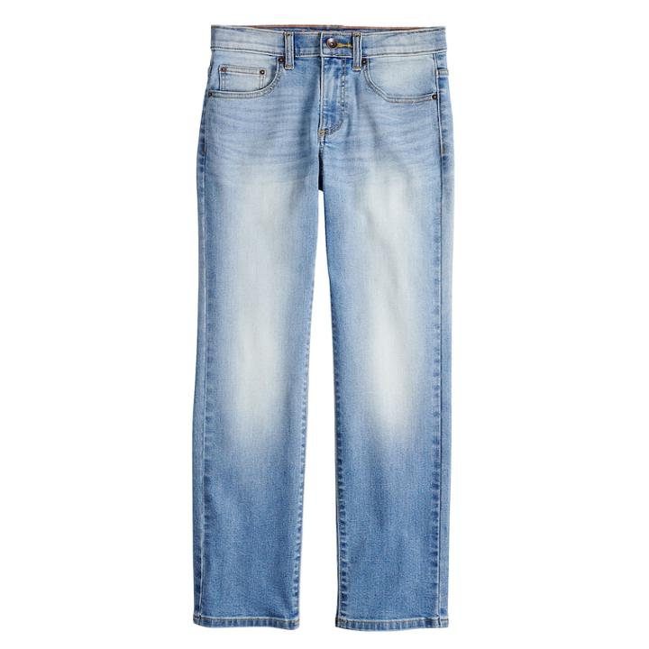 Boys 8-20 Urban Pipeline&reg; Straight-leg Jeans, Size: 12, Light Blue