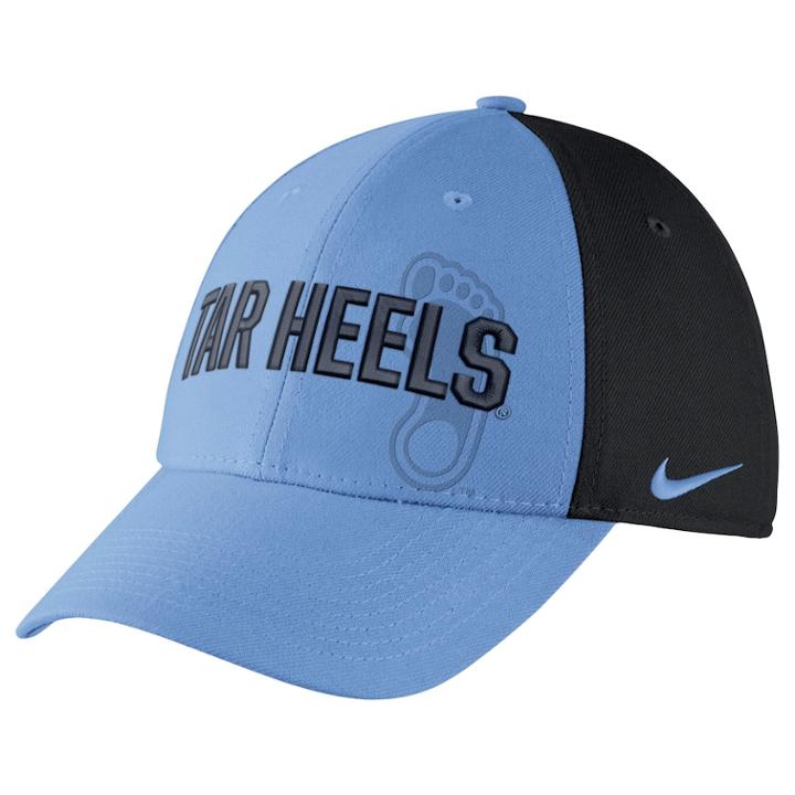 Adult Nike North Carolina Tar Heels Mesh Dri-fit Flex Cap, Men's, Light Blue