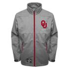 Men's Franchise Club Oklahoma Sooners Tech Fleece Softshell Jacket, Size: Medium, Grey