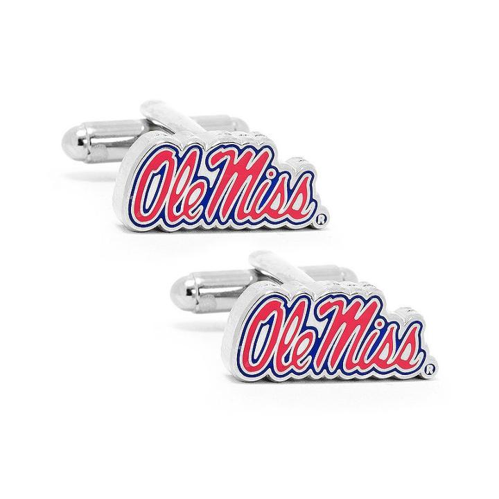 Ole Miss Rebels Cuff Links, Men's, Multicolor