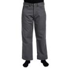 Men's Stanley Classic-fit Fleece-lined Canvas Jeans, Size: 36x32, Dark Grey