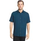 Big & Tall Van Heusen Classic-fit Dobby Button-down Shirt, Men's, Size: Xxl Tall, Blue