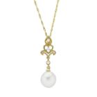 Pearlustre By Imperial Freshwater Cultured Pearl 14k Gold Pendant, Women's, Size: 18, White