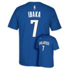 Men's Adidas Orlando Magic Serge Ibaka Player Tee, Size: Small, Blue