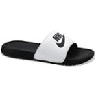 Nike Benassi Jdi Men's Slide Sandals, Size: 12, White