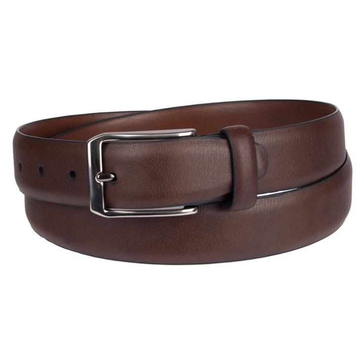 Men's Croft & Barrow&reg; Feather-edge Belt, Size: 42, Brown