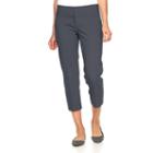 Women's Apt. 9&reg; Torie Modern Fit Capri Dress Pants, Size: 6, Dark Grey