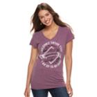Juniors' Harry Potter I Solemnly Swear V-neck Graphic Tee, Teens, Size: Large, Dark Red