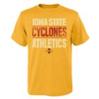 Boys' 4-18 Iowa State Cyclones Light Streaks Tee, Size: 12-14, Gold