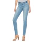 Women's Jennifer Lopez Skinny Jeans, Size: 10 Avg/reg, Blue