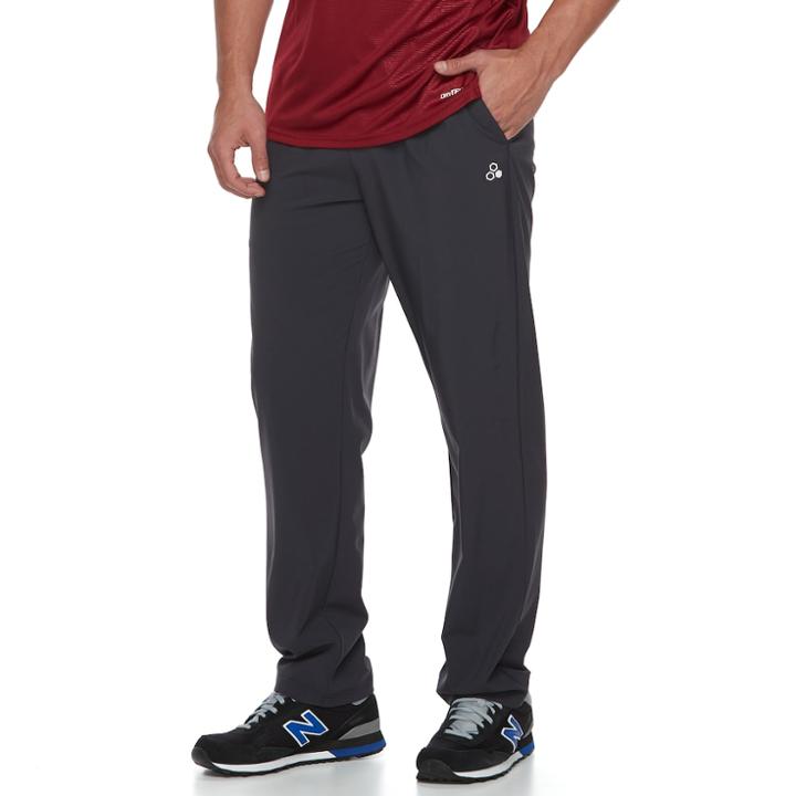 Men's Fila Sport&reg; Stretch Woven Pants, Size: Medium, Dark Grey