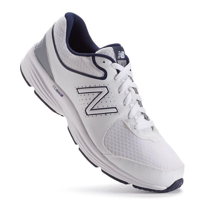 New Balance 411 V2 Men's Walking Shoes, Size: 7.5 Ew 4e, White Oth