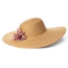 Women's Sonoma Goods For Life&trade; Flower Accent Floppy Hat, White