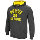 Men's Campus Heritage Michigan Wolverines Pullover Hoodie, Size: Xxl, Oxford