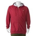 Big & Tall Champion Full-zip Fleece Hoodie, Men's, Size: 3xl Tall, Dark Red