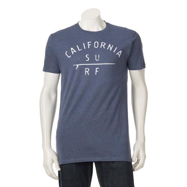 Men's Sonoma Goods For Life&trade; California Surf Tee, Size: Medium, Blue