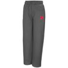 Boys 8-20 Campus Heritage Nebraska Cornhuskers Fleece Pants, Size: Xl(20), Grey (charcoal)