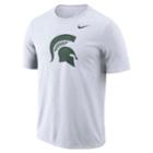 Men's Nike Michigan State Spartans Logo Tee, Size: Large, White