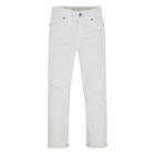 Girls 7-16 Levi's 711 Destructed Boyfriend Skinny Jeans, Girl's, Size: 8, White