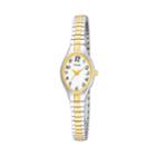 Pulsar Women's Two Tone Expansion Watch - Pc3272, White