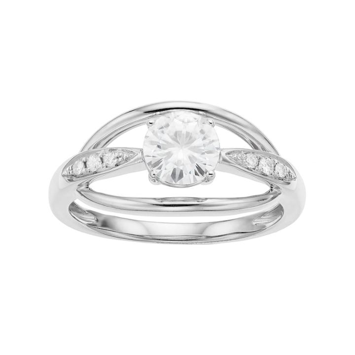 Forever Brilliant 14k White Gold 7/8 Carat T.w. Lab-created Moissanite Ring, Women's