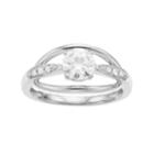 Forever Brilliant 14k White Gold 7/8 Carat T.w. Lab-created Moissanite Ring, Women's