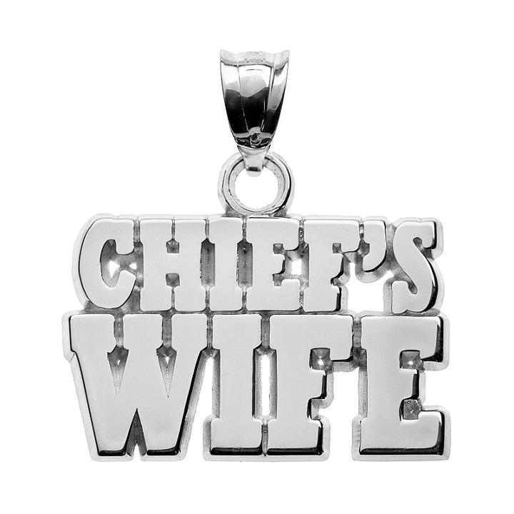 Insignia Collection Sterling Silver Chief's Wife Pendant, Women's, Multicolor