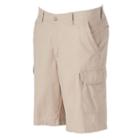 Big & Tall Columbia Omni-shade Outer Terrain Performance Cargo Shorts, Men's, Size: 46 - Regular, White Oth