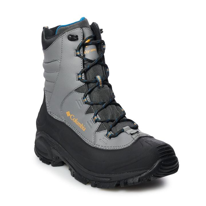 Columbia Bugaboot Iii Men's Waterproof Winter Boots, Size: 13, Silver
