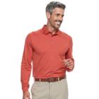 Men's Grand Slam Motionflow 360 Slim-fit Performance Golf Polo, Size: Xl, Orange Oth