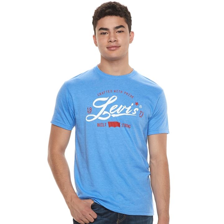 Men's Levi's Varsity Tee, Size: Xl, Blue