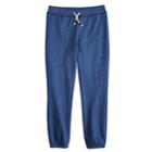 Girls 7-16 So&reg; French Terry Sweatpants, Size: 12, Dark Blue