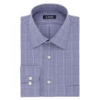 Men's Chaps Regular-fit No-iron Stretch Spread-collar Dress Shirt, Size: 16.5-34/35, Brt Blue