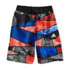 Boys 8-20 Adidas Water Stripe Swim Trunks, Size: Medium, Red