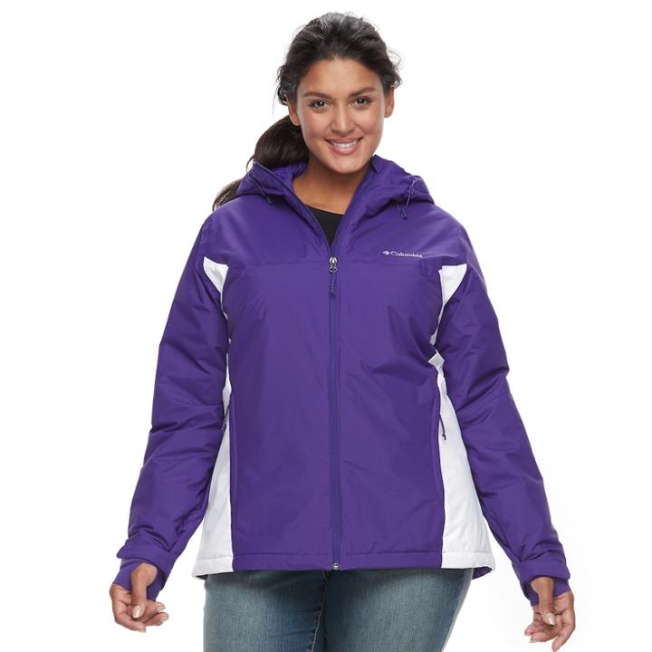 Plus Size Columbia Tipton Pass Thermal Coil&reg; Jacket, Women's, Size: 3xl, Purple Oth