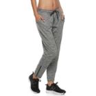 Women's Tek Gear&reg; Zipper Ankle Pants, Size: Xl, Dark Grey