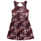 Girls 7-16 & Plus Size Mudd&reg; Crocheted Yoke Sleeveless Dress, Size: S/7-8, Med Purple