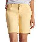 Women's Lee Essential Bermuda Shorts, Size: 14 Avg/reg, Lt Yellow